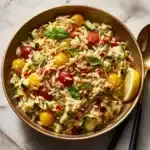 Lemon Orzo Salad Recipe