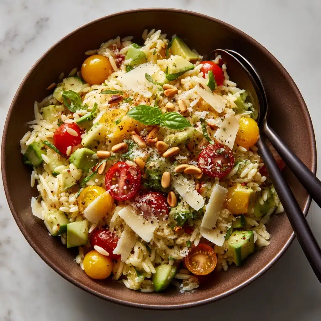 Lemon Orzo Salad Recipe - Recipe Image