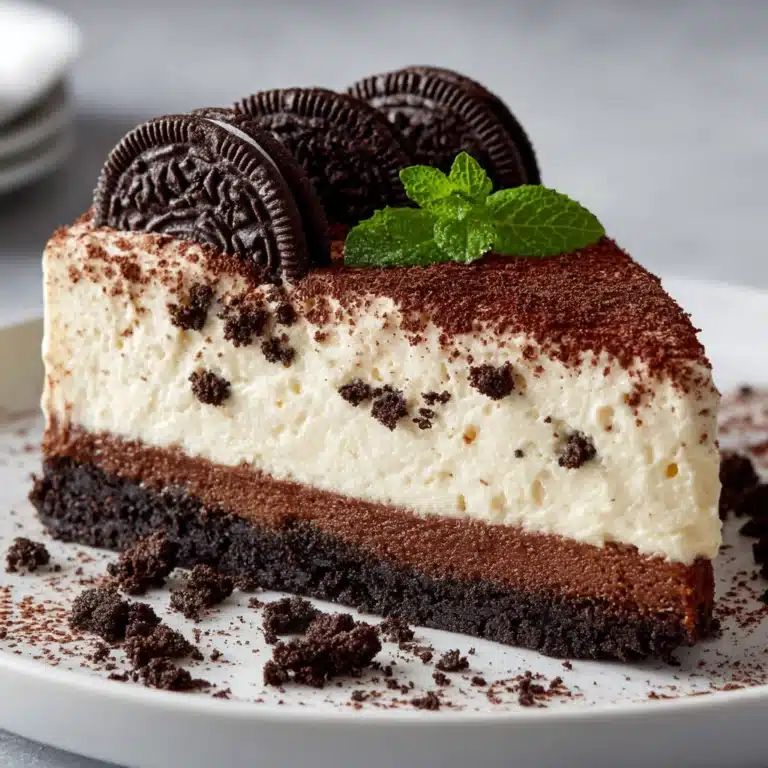 No-Bake Cookies and Cream Cheesecake Recipe