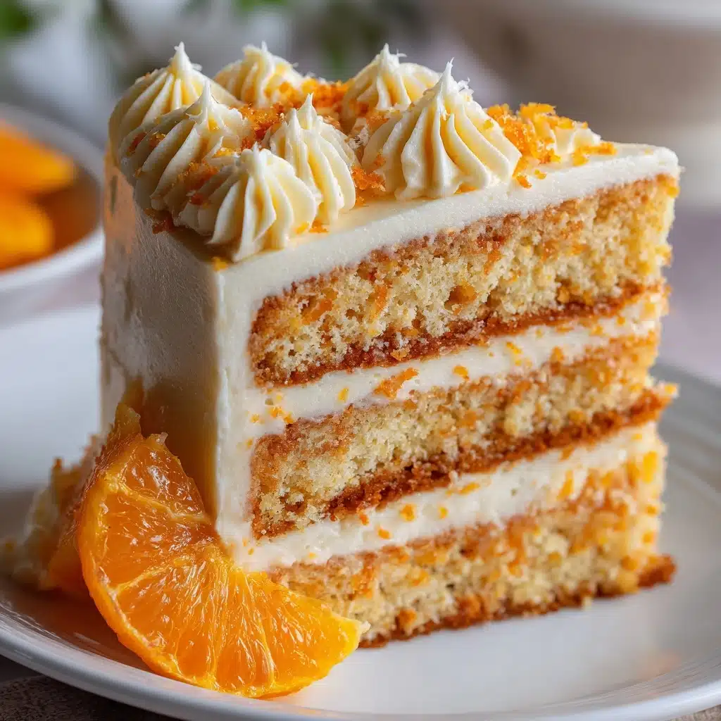 Orange Creamsicle Cake Recipe - Recipe Image