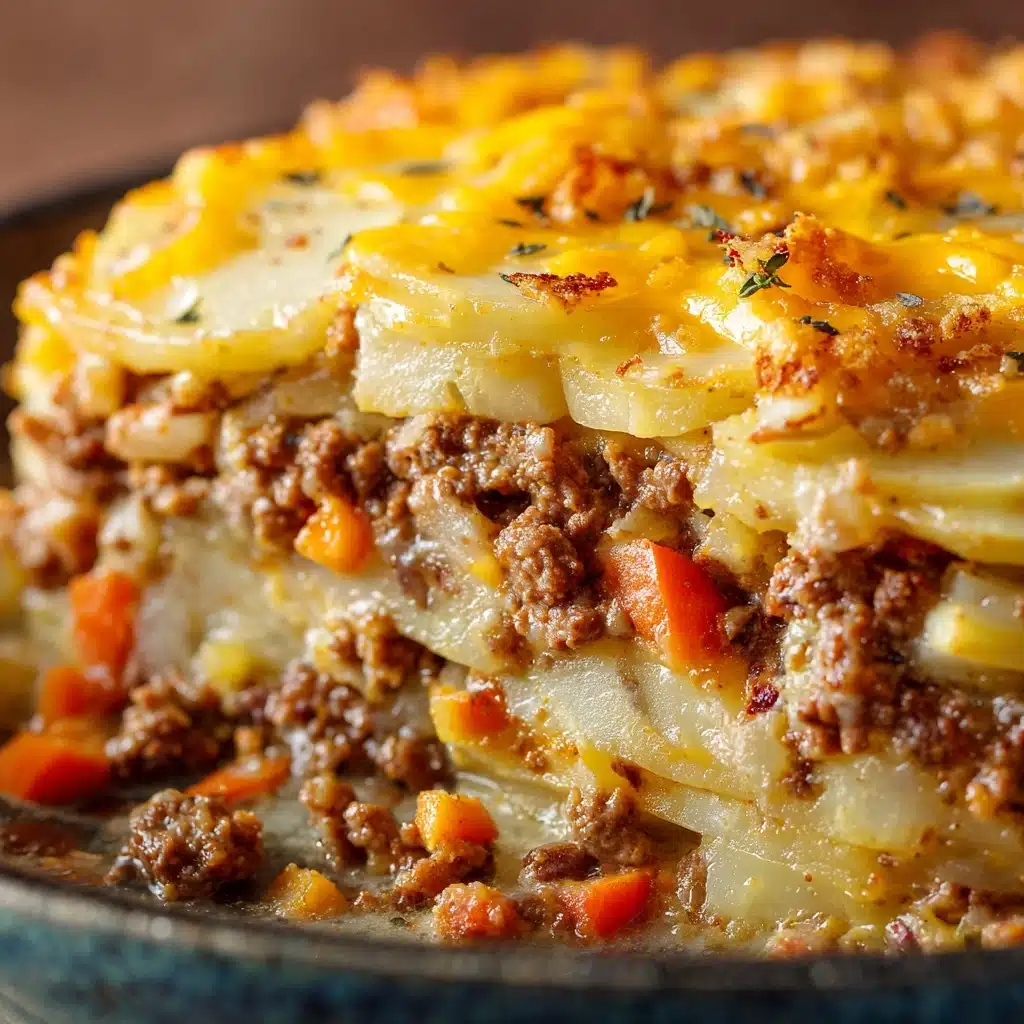 The Best Hobo Casserole Ground Beef Recipe - Recipe Image