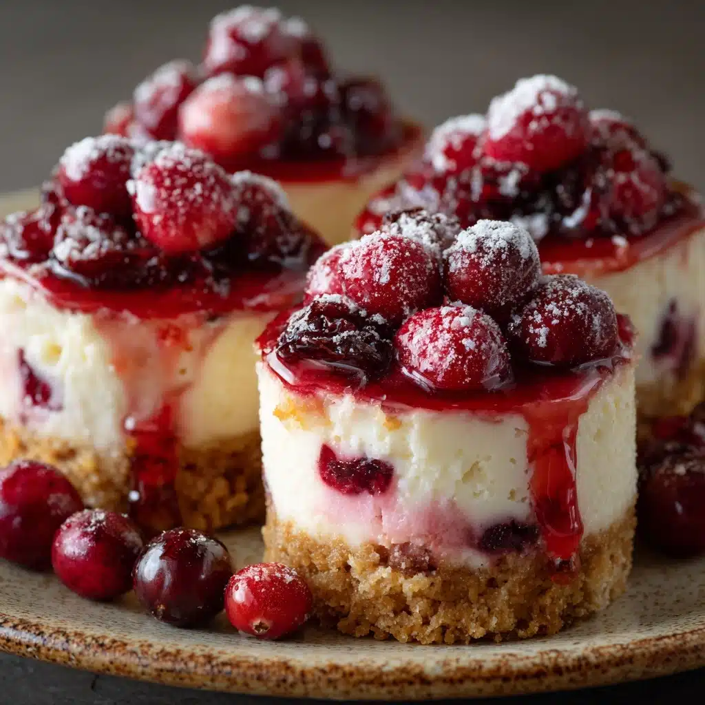 Mini Cranberry Cheesecakes Recipe