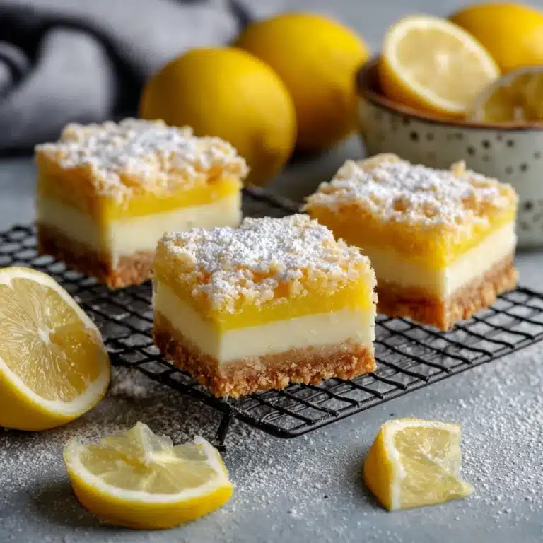 Easy Lemon Squares Recipe