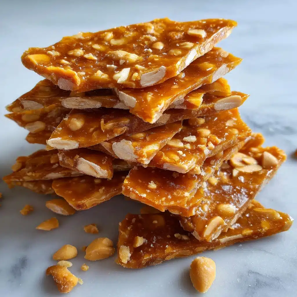 Best Peanut Brittle (Old-Fashioned Candy) Recipe - Recipe Image