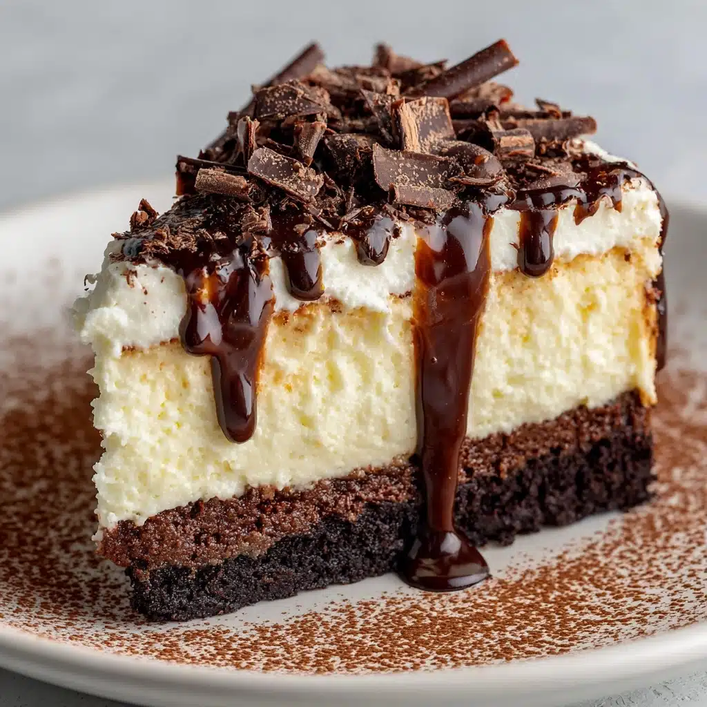Brownie Bottom Cheesecake Recipe