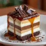 Caramel Brownie Cheesecake Recipe
