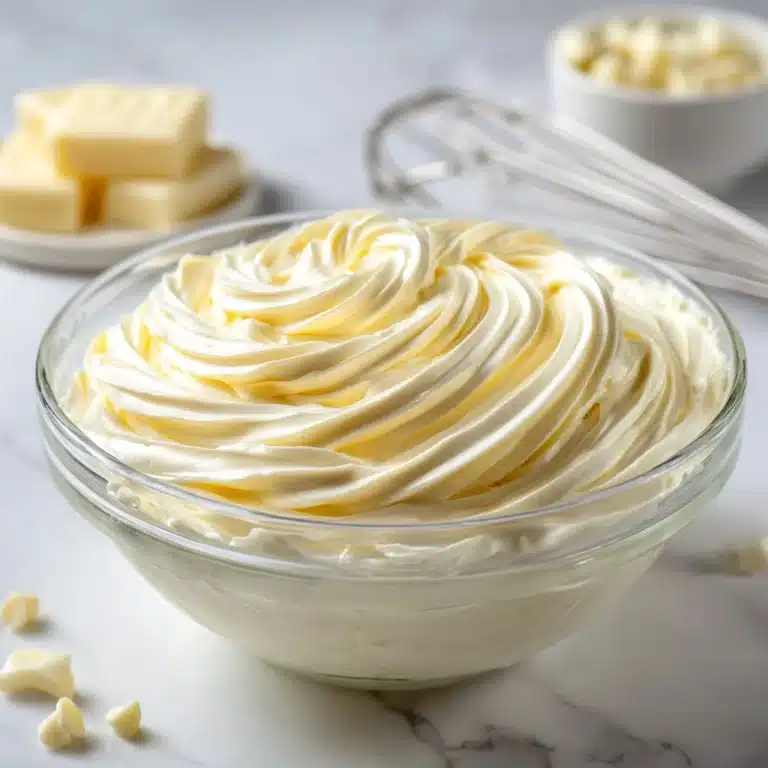 White Chocolate Frosting Recipe