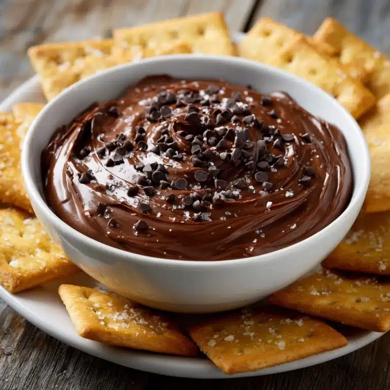 Chocolate Peanut Butter Dip Recipe