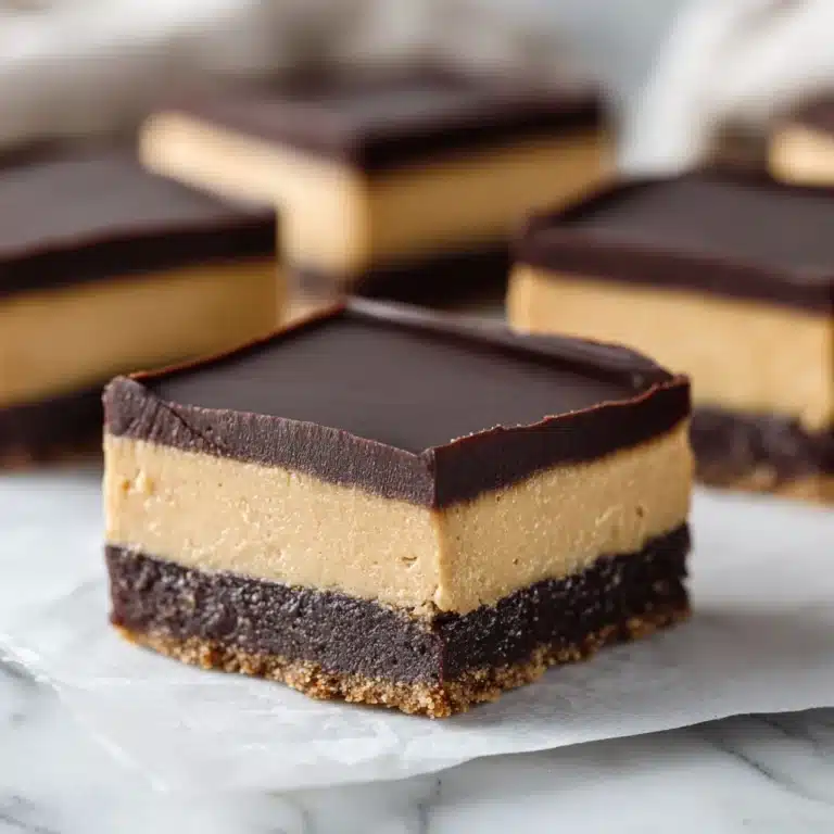 No-Bake Peanut Butter Buckeye Bars Recipe