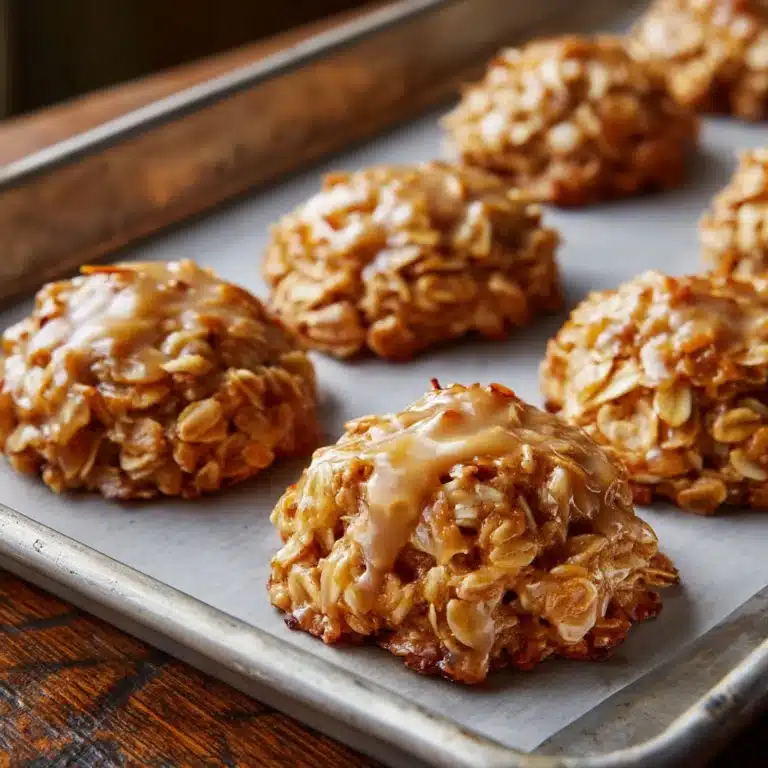 No-Bake Coconut Praline Cookies Recipe