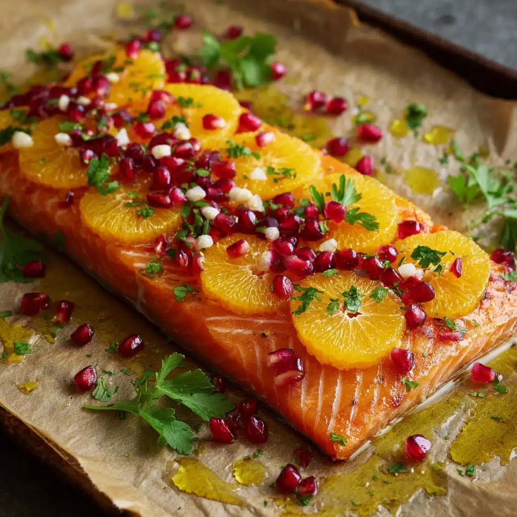Christmas Baked Salmon Recipe