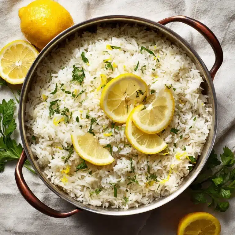 Greek Lemon Rice Recipe