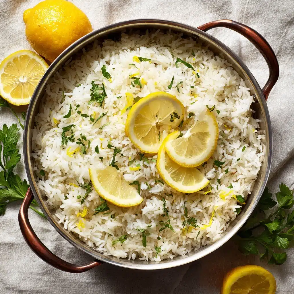 Greek Lemon Rice Recipe