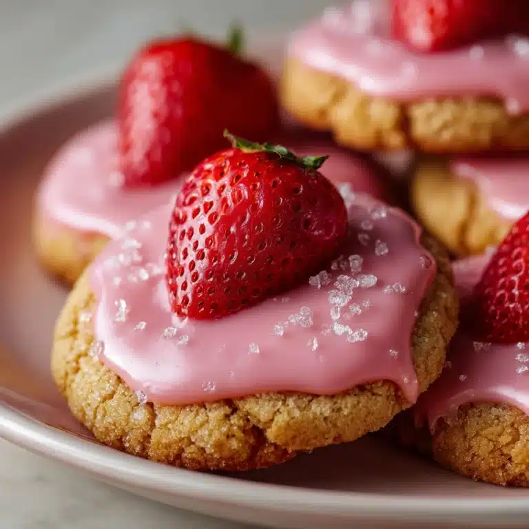 Strawberry Sugar Cookies Recipe