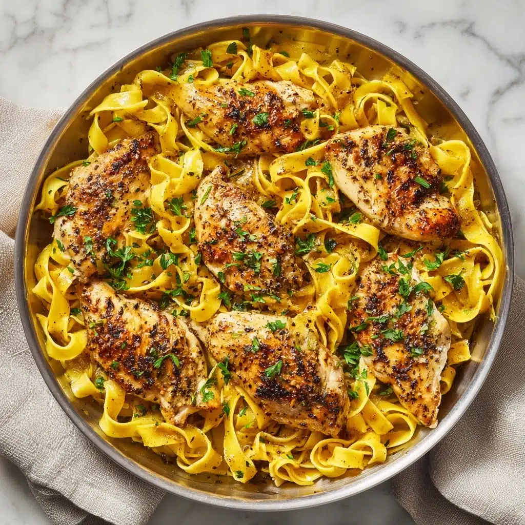 One-Pan Chicken with Buttered Noodles Recipe