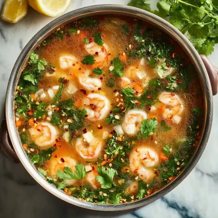 Quick and Spicy Shrimp Soup Recipe
