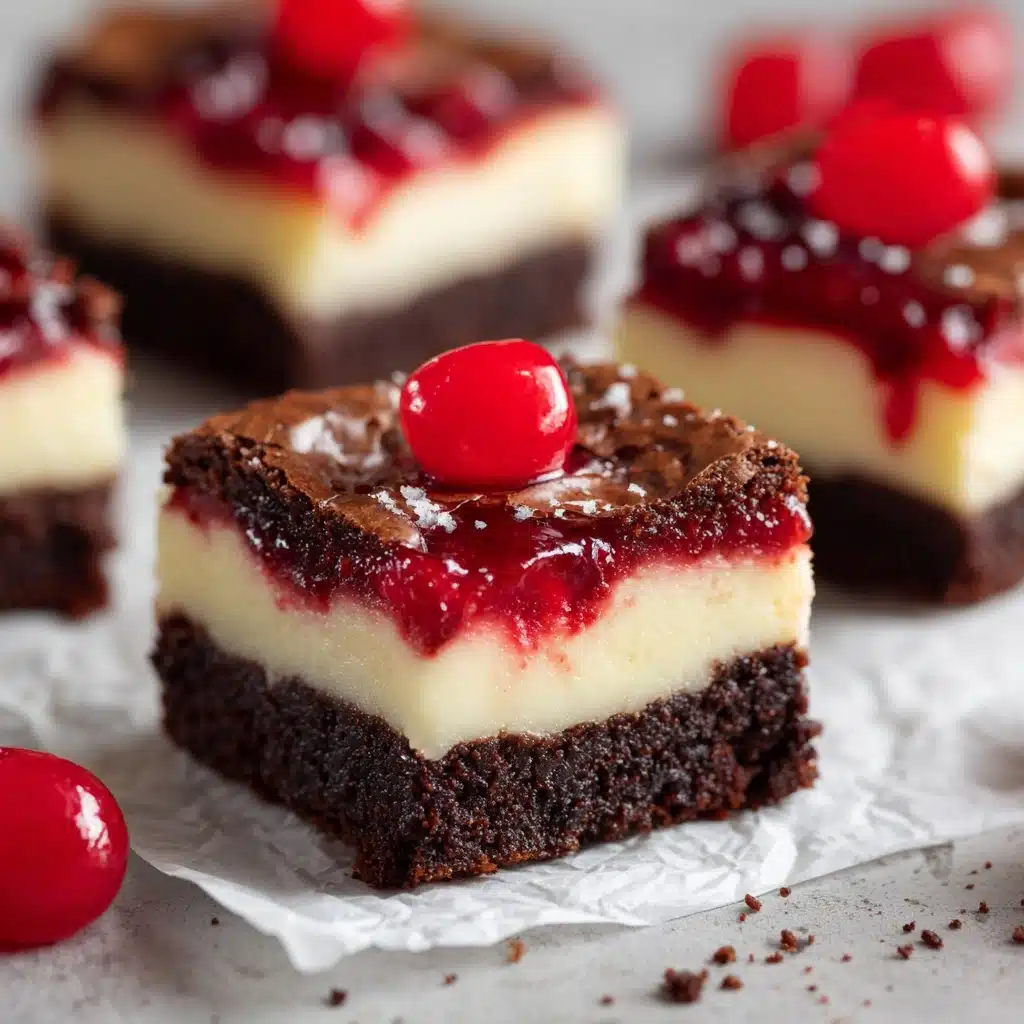 Cherry Cheesecake Brownies Recipe