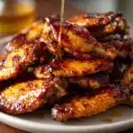 Hot Honey Peach Wings Recipe