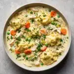 Healthy Chicken Pot Pie Soup Recipe