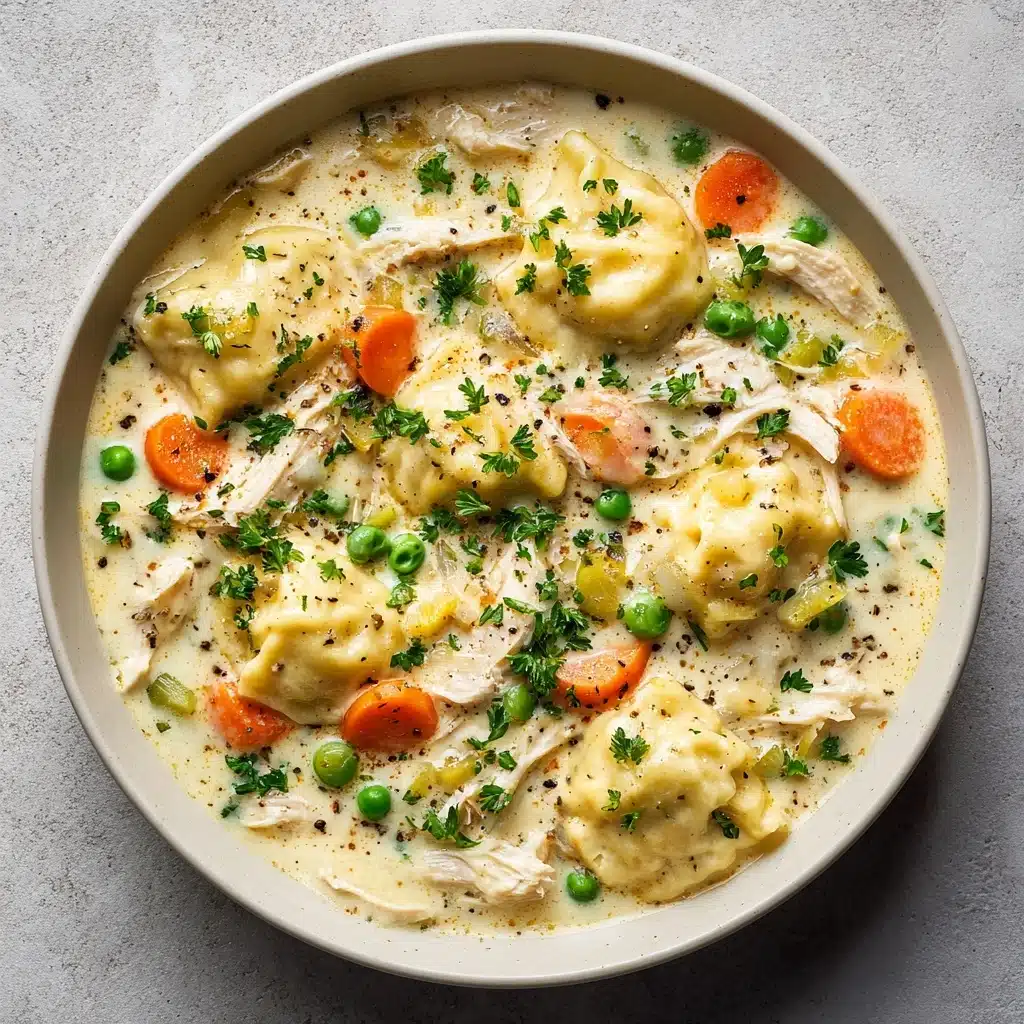 Healthy Chicken Pot Pie Soup Recipe
