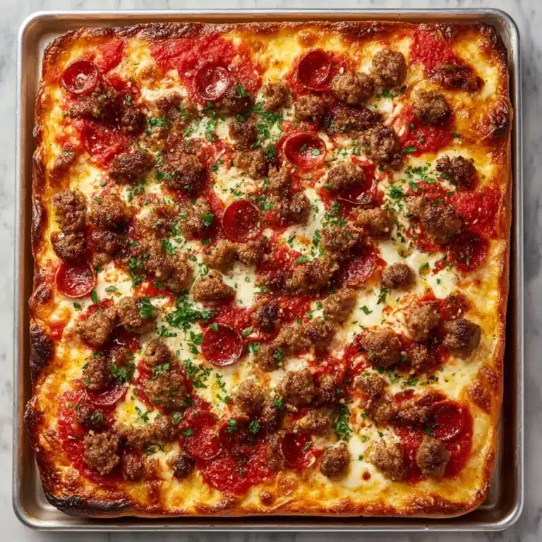 Meat Lovers Pizza Casserole Recipe