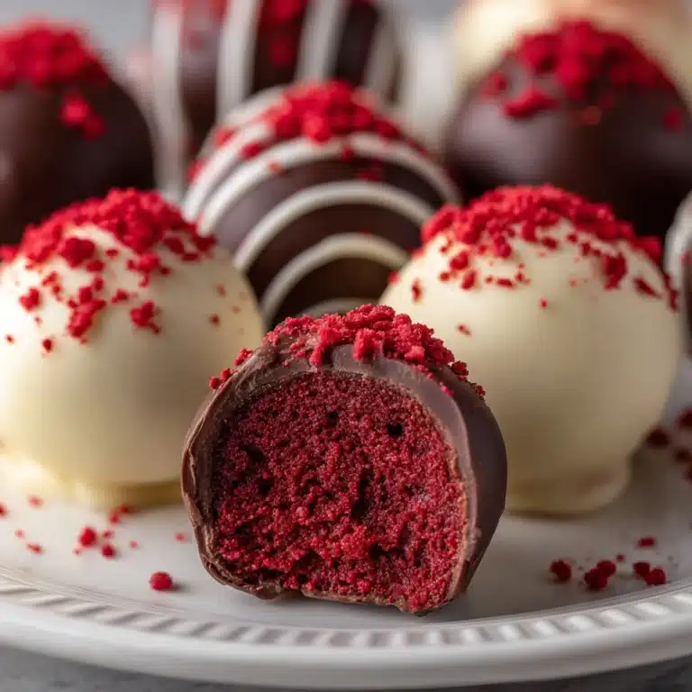 Red Velvet Cake Balls Recipe