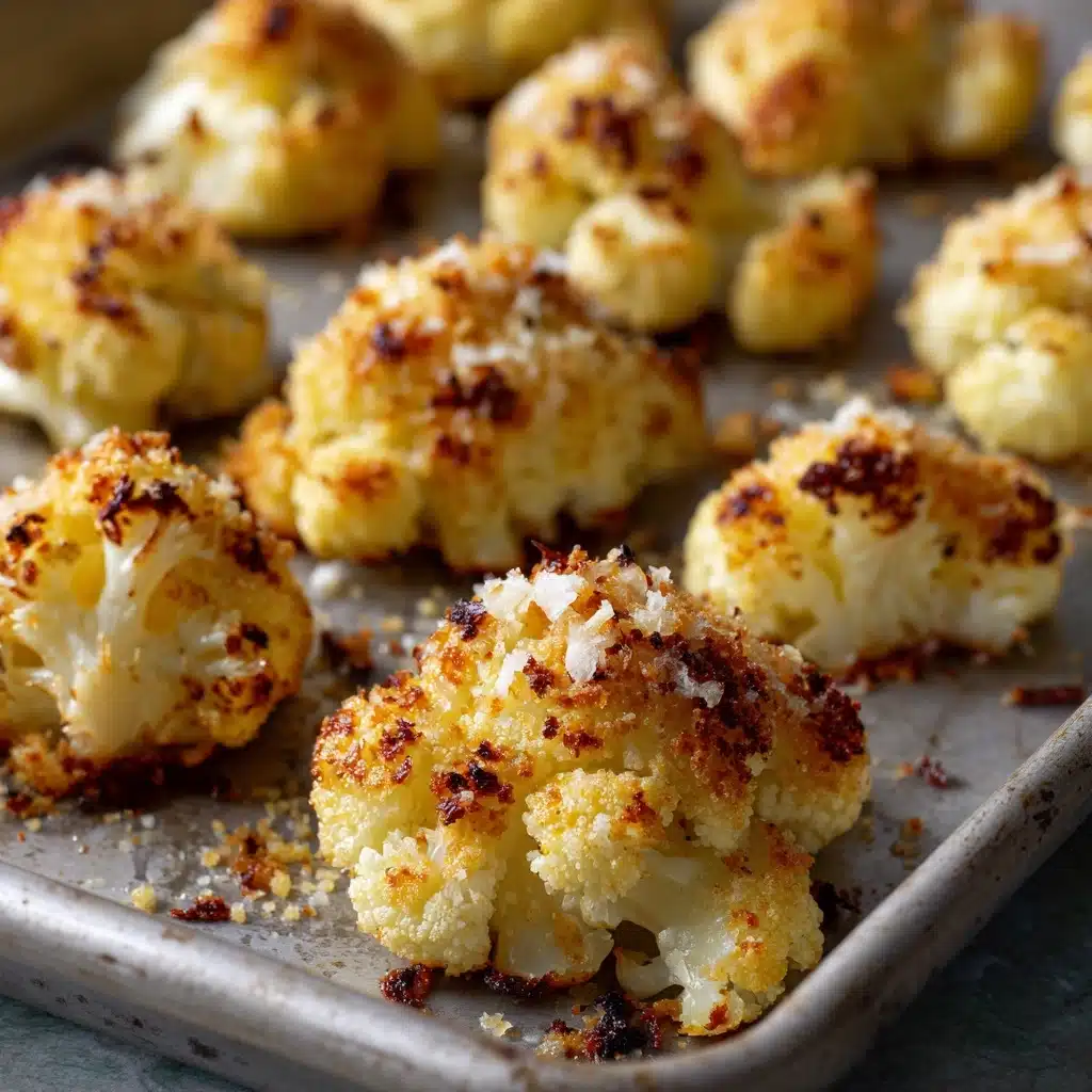 Crispy Parmesan Roasted Cauliflower Recipe