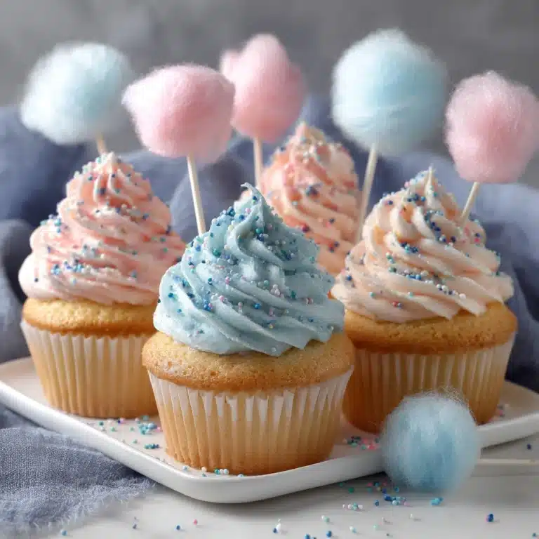 Cotton Candy Cupcakes Recipe