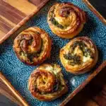 Spinach and Feta Puff Pastry Twists Recipe
