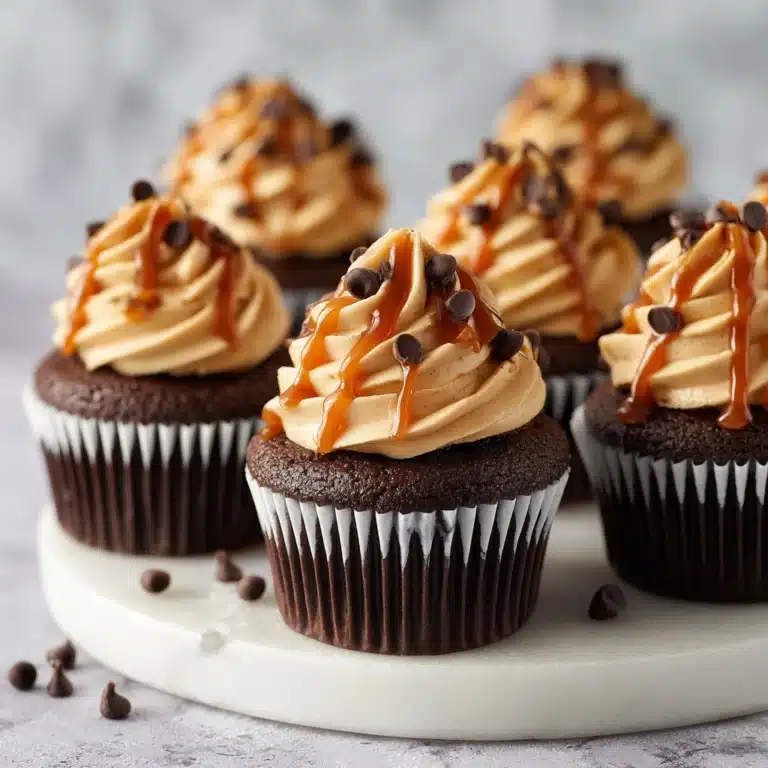 Chocolate Espresso Cupcakes with Salted Caramel Buttercream Recipe