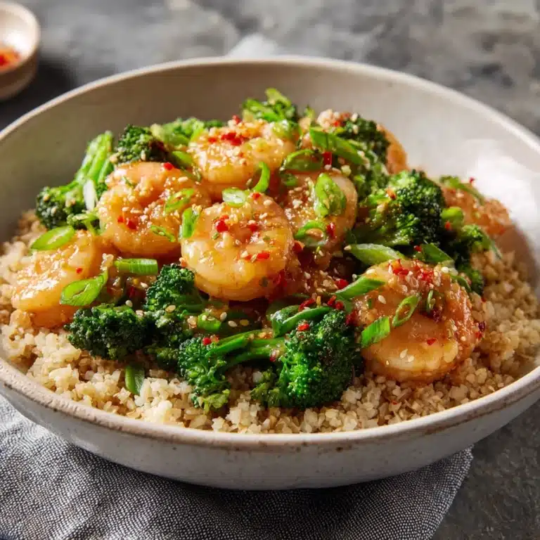 Stir-Fried Shrimp and Broccoli Recipe