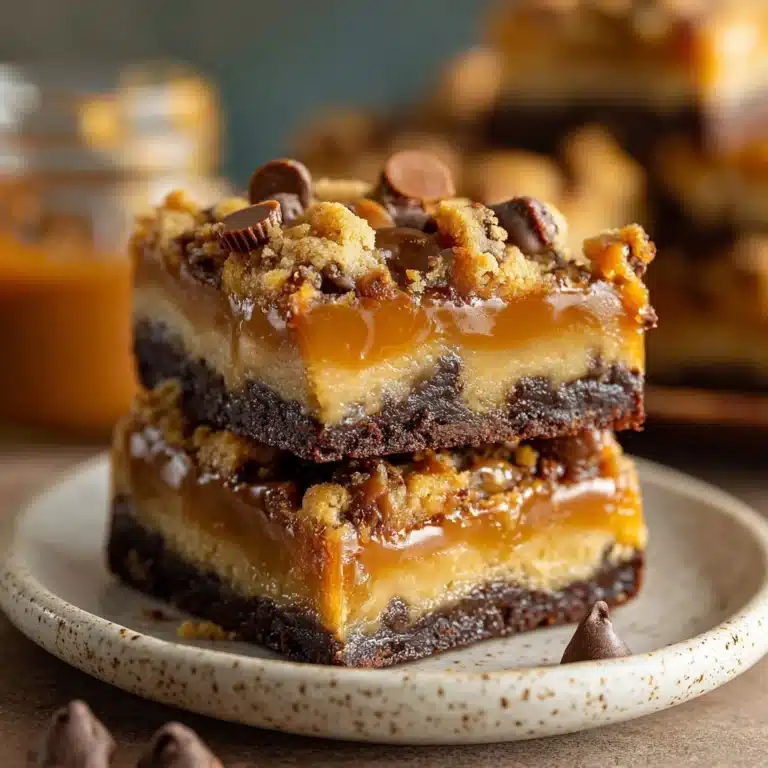 Peanut Butter Cup Gooey Bars Recipe