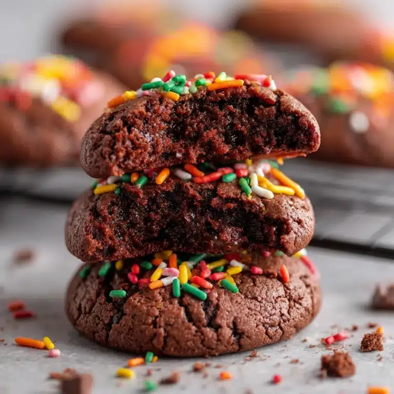 Fudgy Cosmic Brownie Cookies Recipe