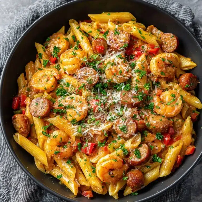 Cajun Shrimp and Sausage Pasta Recipe