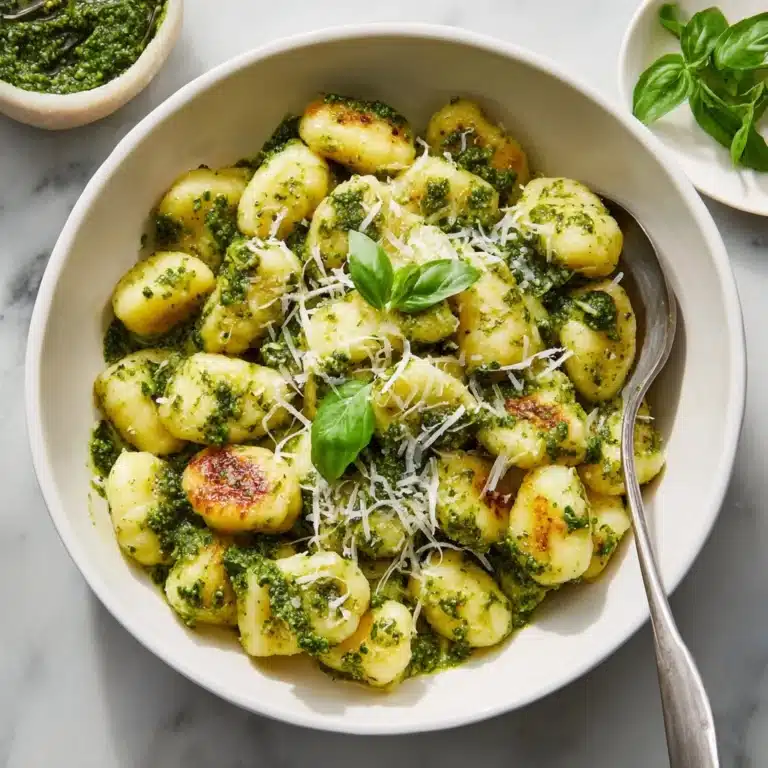 Pesto Gnocchi Recipe