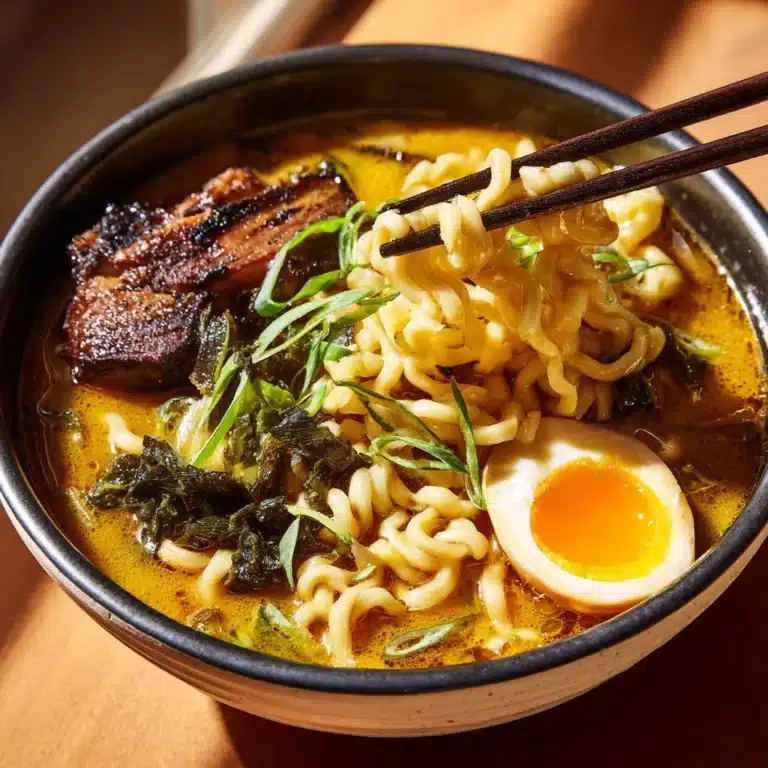Homemade Ramen with Flavorful Broth Recipe
