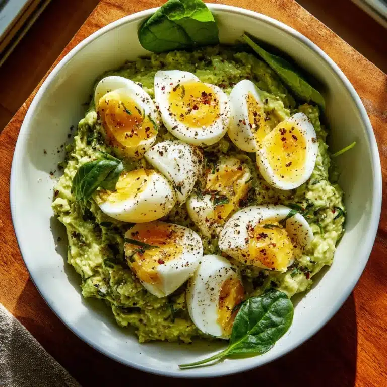 Keto Avocado Egg Salad Recipe