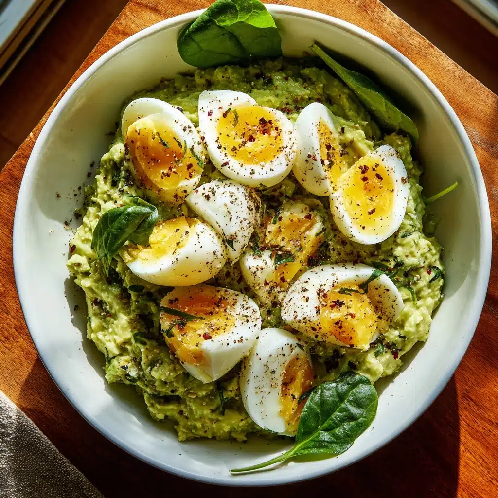 Keto Avocado Egg Salad Recipe