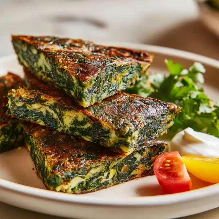 Kuku Sabzi (Persian Herb & Spinach Frittata) Recipe