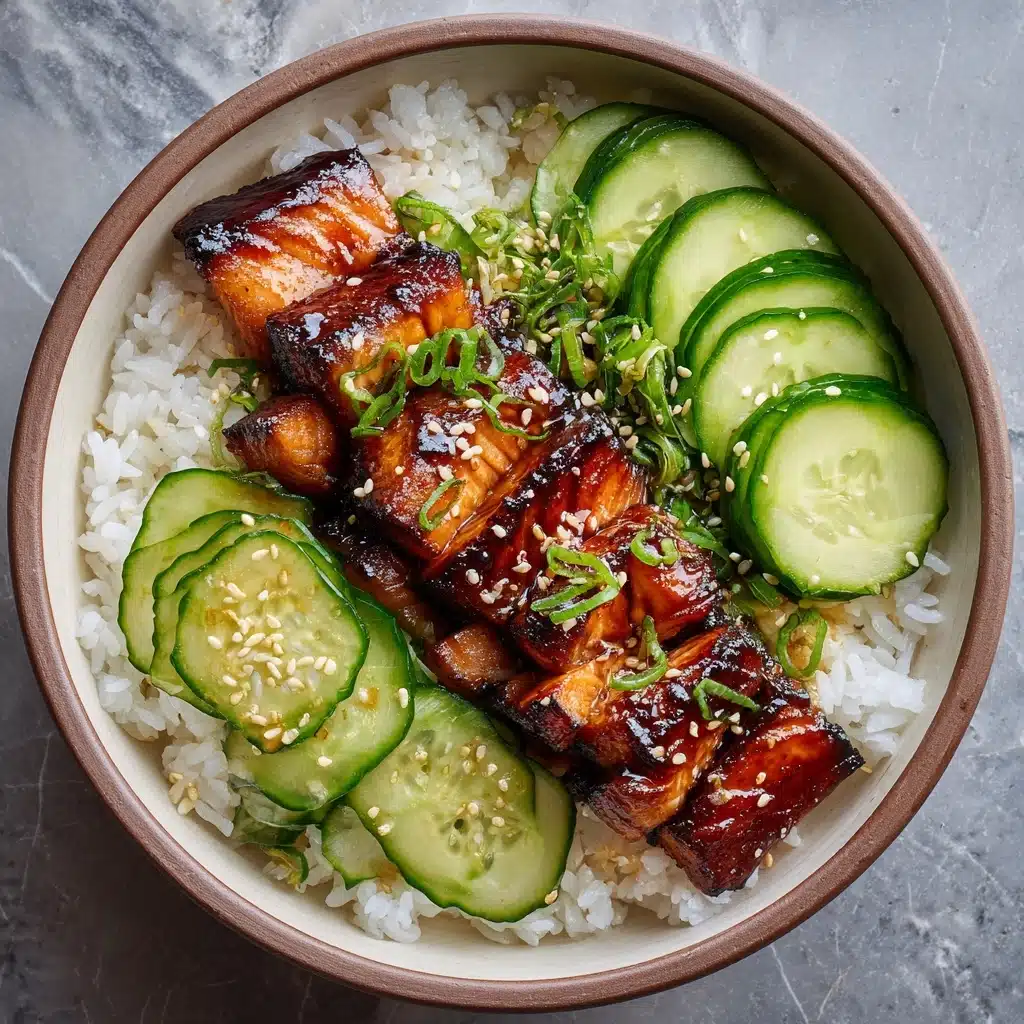 Spicy Salmon Bowls with Coconut Rice Recipe - Recipe Image