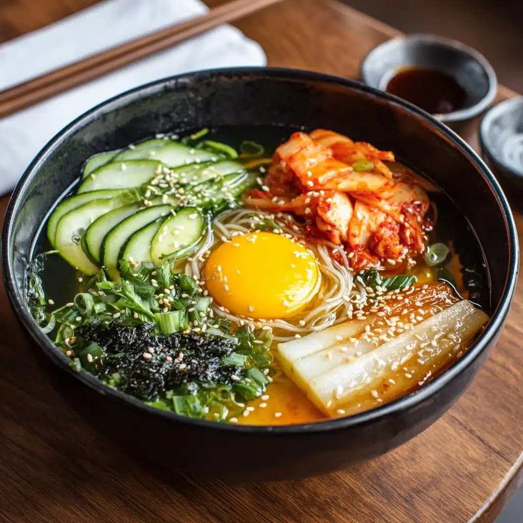 Naengmyeon (Korean Cold Noodles) Recipe