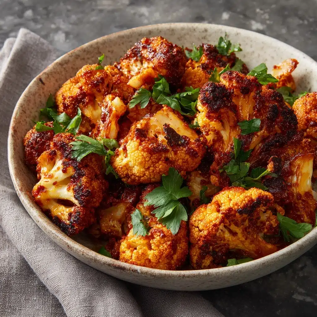 Roasted Harissa Cauliflower Recipe