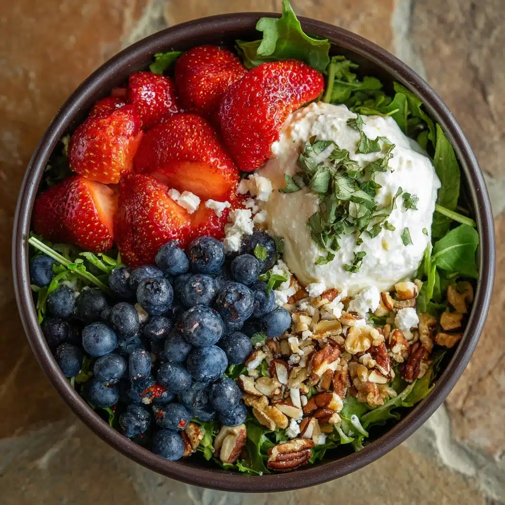 Blueberry Breakfast Salad Recipe