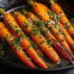 Honey Garlic Roasted Carrots Recipe
