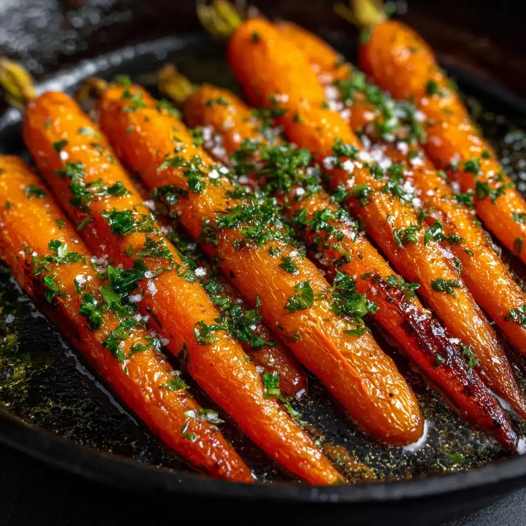 Honey Garlic Roasted Carrots Recipe