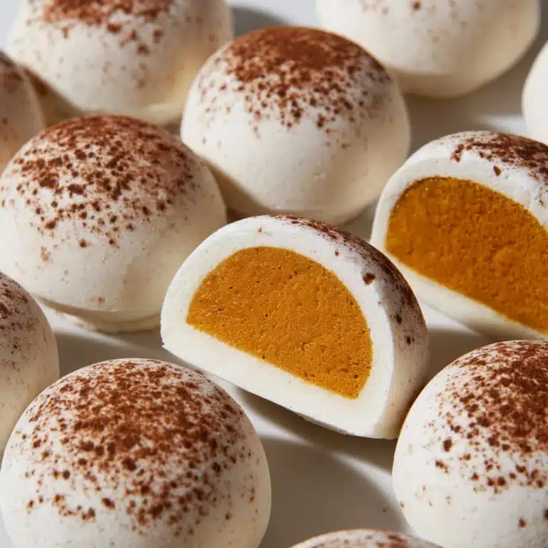 No-Bake Pumpkin Cheesecake Balls Recipe