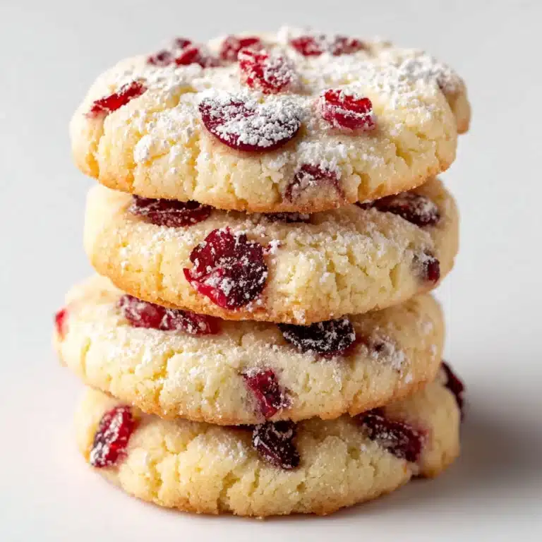 Orange Cranberry Ricotta Cookies Recipe