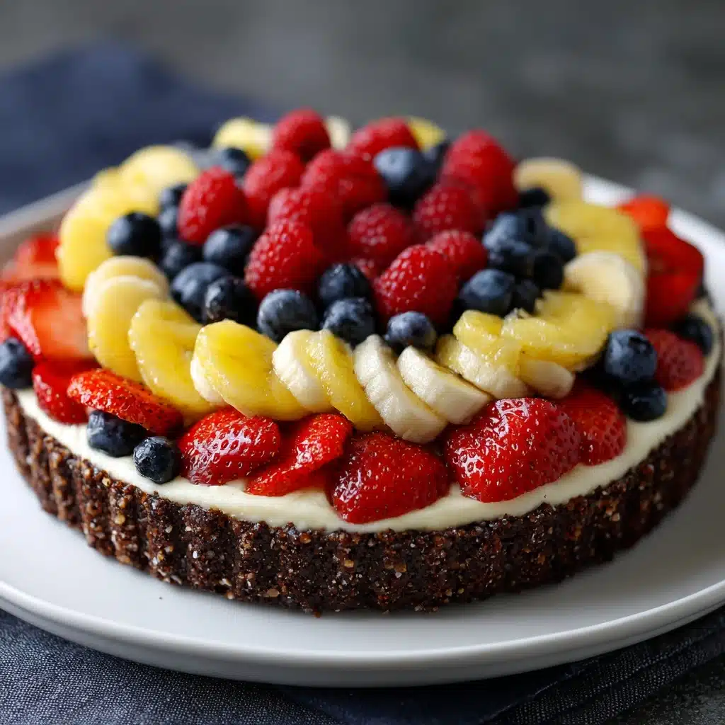 Brownie Fruit Pizza Recipe