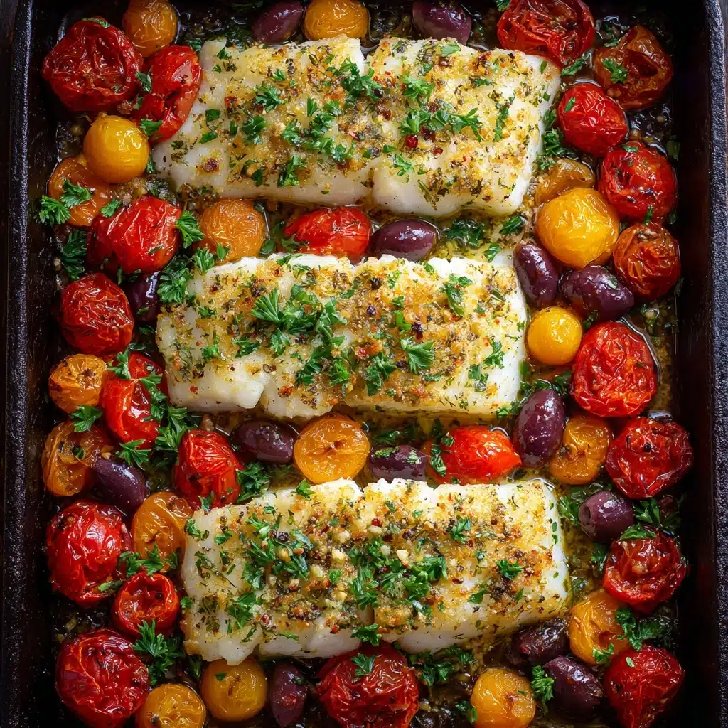 Mediterranean Baked Fish Recipe