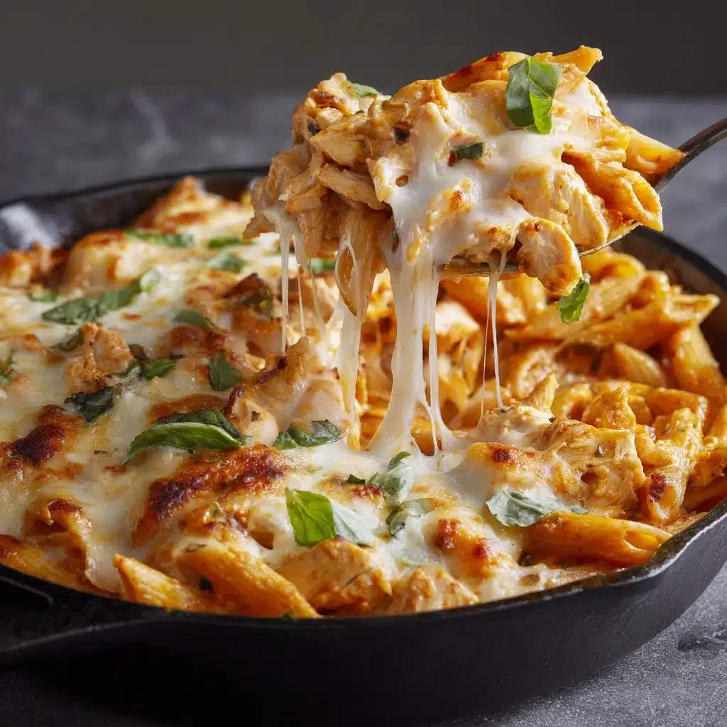 One Pot Cheesy Chicken Pasta Recipe